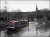 Canal Barge at Parbold